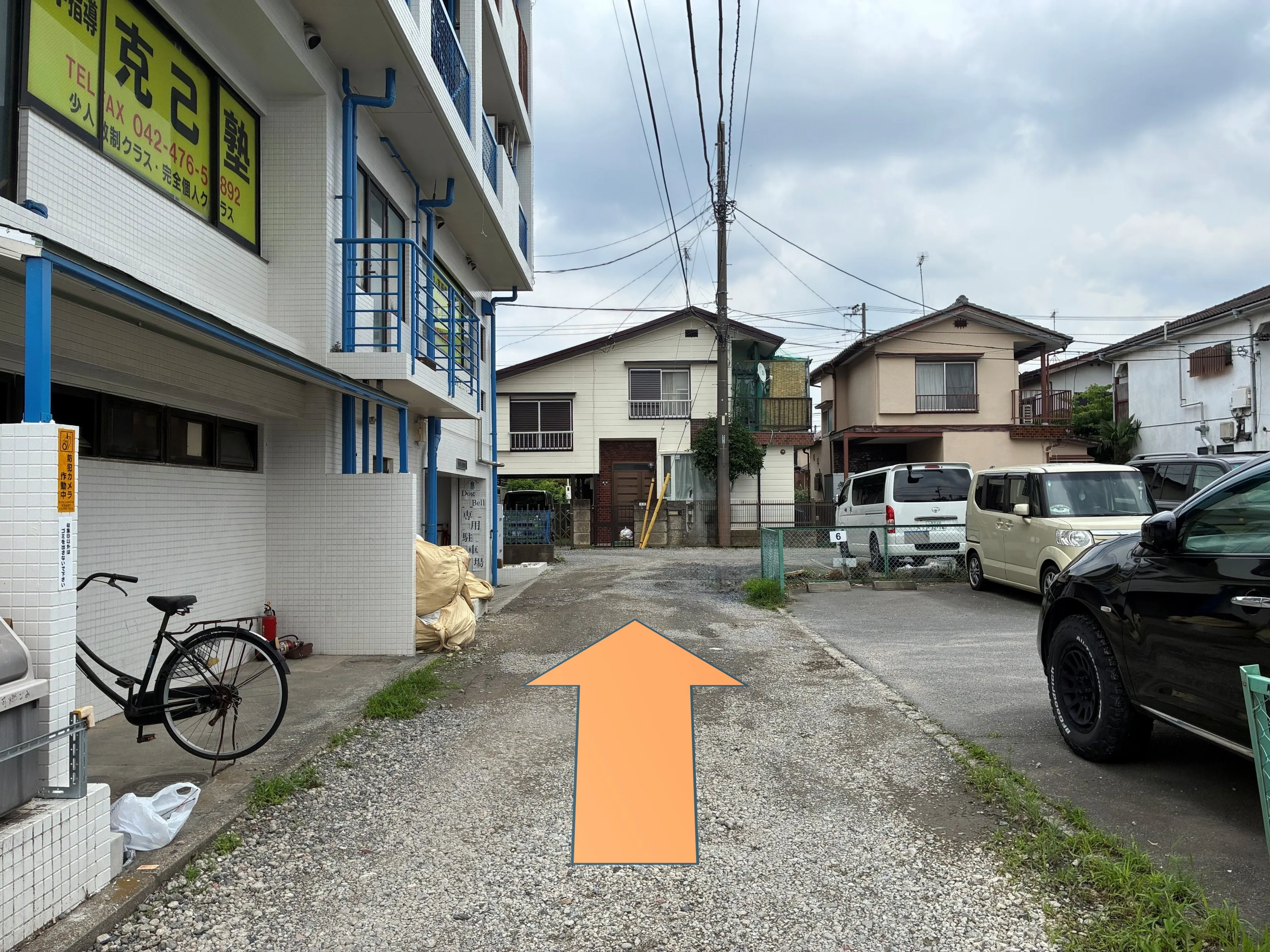 道順②：直進